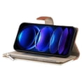 thumbnail image 2 of Funda cartera GANGXUN para Xiaomi Redmi Note 11/11s 4G , cuero PU con tarjetero, cremallera, correa de mano, soporte y protección 1190°, 2 of 6