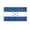 Honduras 3x5 ft Polyester Flag, variant on AGAS Small Honduras 4x6 inch Flag mounted onto 11 inch Plastic Pole Polyester Fabric Stitched Edges Honduras Hand Held Mini Small Stick Flags
