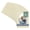 Off White Canvas, variant on Beige Canvas Picture Frame Mat for 5x7 Frames - Oval Opening for 4x6 Photos - 50 Mats