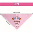 thumbnail image 3 of Dog Birthday Party Decoration Set with "Woof" Balloons, Bandana, Party Hat and Bowtie for Pet Birthday Celebration Pink 28" x 20", 3 of 7