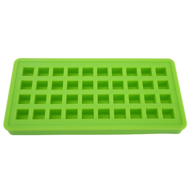 Ice Cubes Maker,40Grids Silicone Ice Tray Ice Mold Ice Tray Enhanced Durability