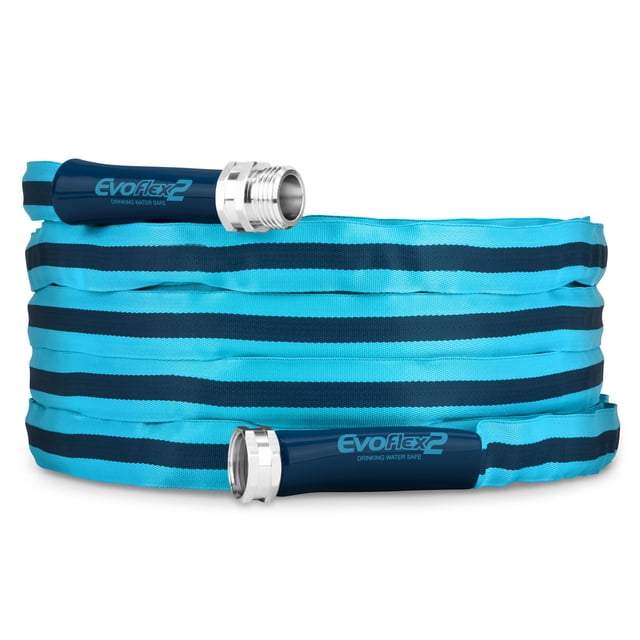 Manguera de agua potable Camco EvoFlex2 de 25 pies para RV con tela