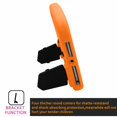 thumbnail image 4 of Dteck Shockroof Massage Table Carrying Case w/ Long Stylus, Microfiber Cloth, Orange, 4 of 6
