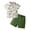 Green, variant on Toddler Infant Baby Boy Clothes Summer Print Animal Short Sleeve Shirt and Shorts Outfits Sets Green 6-9 Months