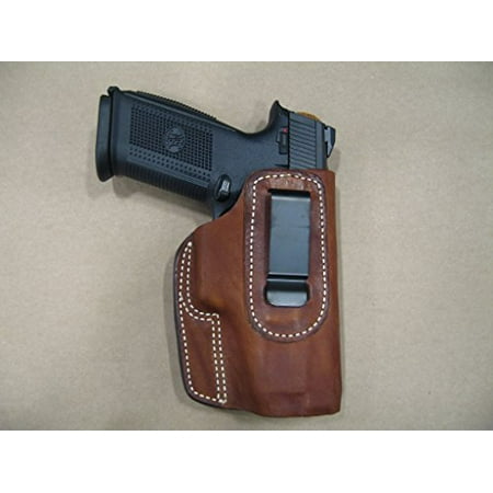 Ruger American Pistol 9mm /.45 IWB Leather In Waistband Concealed Carry Holster TAN