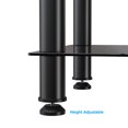 thumbnail image 2 of FITUEYES 4-Tier Shelves Entertainment AV Component Media Stand Audio Rack TV Stand for Video Components, Stereo Equipment, Gaming Consoles, 2 of 6