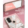 thumbnail image 5 of i-Blason Cosmo Series Case for Galaxy A51, Slim Full-Body Stylish Protective Case with Built-in Screen Protector (Marble), 5 of 7