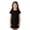 Black, variant on Grblisyd Girls Dress Crew Neck Short Sleeve Casual Dress Kids Summer Solid Color Loose Midi Dress with Pockets