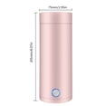 thumbnail image 2 of Hervidor de agua portátil a prueba de fugas de taza de agua de calefacción eléctrica de 400 ml para viajes a casa, 2 of 2