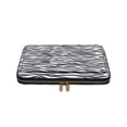 thumbnail image 2 of Daisy Rose Protective Laptop Sleeve Case for 13 Inch Laptop with Slip Pocket - Luxury PU Vegan Leather Shock Absorbant Hard Case for Work and School - Zebra, 2 of 7