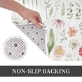 thumbnail image 6 of Sikiie Wildflower Watercolor 2 Print Flannel Anti-slip Floor Mat 16x24in, Thickened Dustproof Entrance Door Mat Floor Mat for Kitchen, Bathroom, Laundry Room, 6 of 7