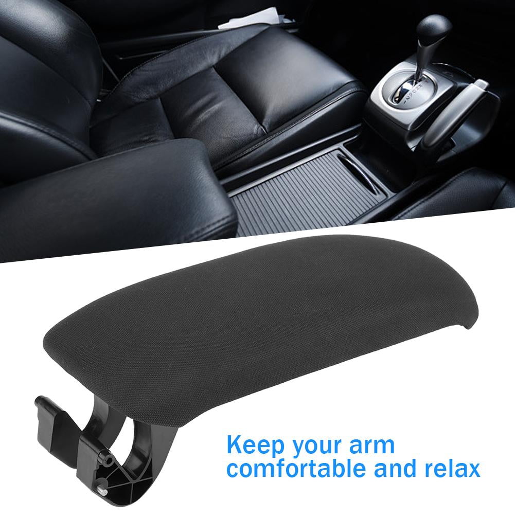 OTVIAP Car Black Center Console Armrest Lid Cover for Audi A3 8P / A5