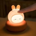 thumbnail image 4 of Lámpara De Guardería De Conejito Para Bebé, Luz De Guardería De Conejo De Brillo Ajustable DC5V, Aspecto , Versátil Para Dormitorio, 4 of 7