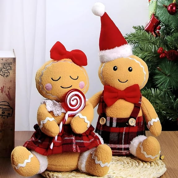 Christmas Decor Indoor For Christmas Ornament Home Decor Gingerbread Doll For Gift Door Window Table Tree Holiday Xmas Season Decor 1