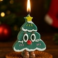 thumbnail image 4 of Hometravel 5 Pack Christmas Tree, Scented Candles Decorations, Holiday Accessories with Festive Fragrance, 4 of 8