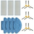 thumbnail image 5 of Luckyn for Haier T550W for IKOHS Netbot S12 Spin Edge Side Brush Mop Cloths Rag Filter, 5 of 5