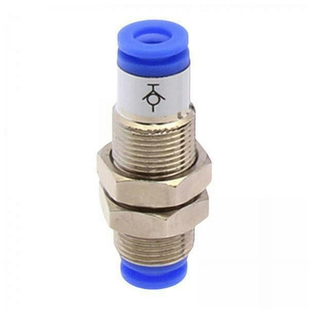 5x Conector De Tubo Neumático Para De Vacío Refrigerador Mantenimiento Automotriz 4mm