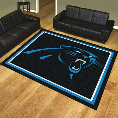 Nfl Carolina Panthers 8 X10 Rug