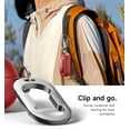 thumbnail image 4 of SURITCH Protective Cover Case for Beats Solo Buds 2024 Earbuds, with Magnetic Lok & Carabiner & Keyring & Cleaning Kit, Red, 4 of 8