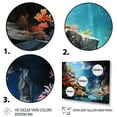 thumbnail image 3 of Designart "Marine Wonders Aquariums III" Nautical & Beach Metal Wall Decor Set, 3 of 5