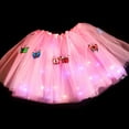 thumbnail image 2 of IROINNID Children's Skirt With Light-emitting Butterfly Skirt Girls Pettiskirt Led Light Skirt Party Dancing Dress Skirts Spring Saving, 2 of 7