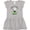 AC-Heather Grey, variant on Inktastic Daddy's Little Caddy Cute Golf Ball Girls Baby Dress