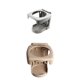 thumbnail image 1 of 2x gris + beige coche plegable portavasos taza tazas soporte con tornillos portátil, 1 of 9