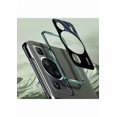 thumbnail image 3 of Premium Electroplated Plain Leather Phone Case for Huawei P60Pro - Specialized Lens Protection Design with Precision-Cut Camera Holes, Full-Body Shockproof Cover for Complete Device Safeguard,, 3 of 7