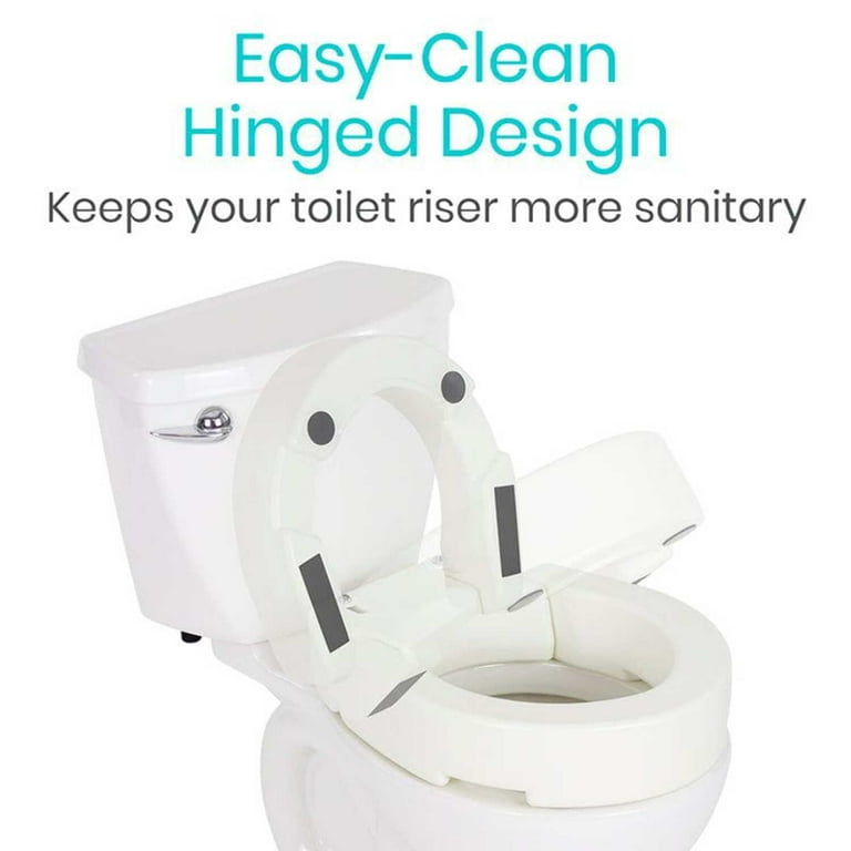 Handicap toilet seat risers walmart best sale