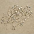 thumbnail image 2 of Modern Aaralynne Capiz Shell Branch Metal Wall Art Gold Ivory and Iridescent Blue, 2 of 5
