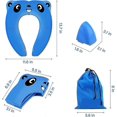 thumbnail image 2 of 2025 Suitable [Upgraded Version] Baby Toilet Reducer - Travel Foldable Toilet Seat Portable Potty, 2 of 5