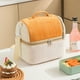 thumbnail image 1 of Xihbxyly Ofertas Flash de Hoy Ofertas Prime Bonita Bolsa de Maquillaje de Pan Amarillo, Gran Capacidad, con Diseño de Viento, de Apariencia Elegante, Bolsa de Almacenamiento Portátil, Bolsa Cruzada d, 1 of 7