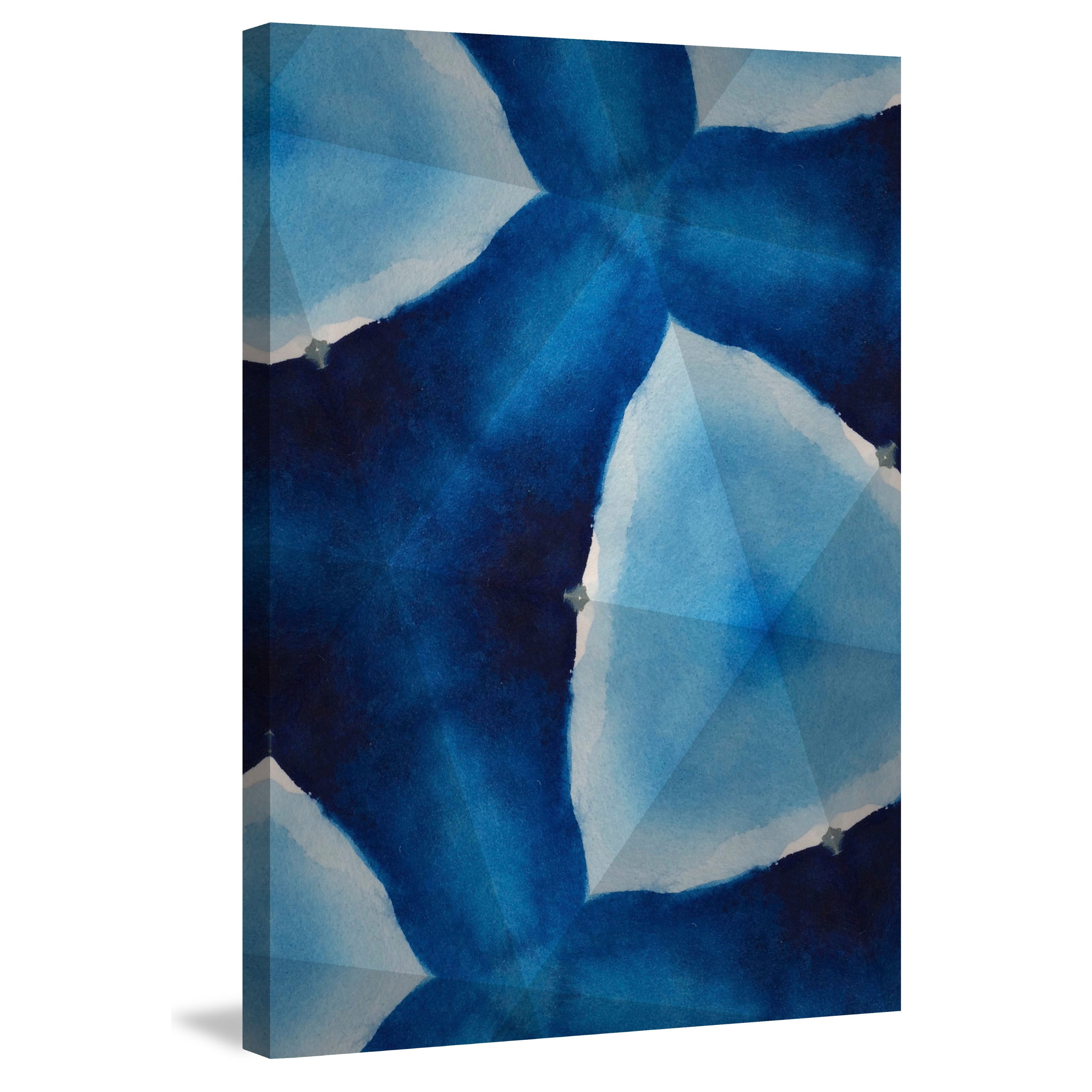 "Indigo Daydream VIII" Painting Print on Wrapped Canvas