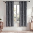 thumbnail image 1 of Blackout Blackout Cortinas, Juego de Cortinas de 2 Piezas para Recámara y Sala de Estar 42x72 Pulgadas, Cortinas Térmicas Aislantes Que Oscurecen la Habitación con Ojales, Reducción de Ruido y Bloque, 1 of 7