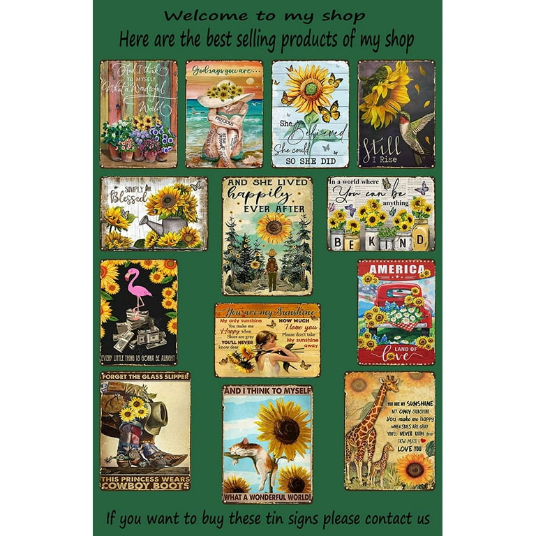 1898 Floral Guide Vintage Flowers Seed Packet metal tin sign vintage wall  art