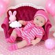 thumbnail image 5 of Reborn Doll Girl Clothes 30cm Suitable For 12 Inch Simulation Doll Clothes Toy Gifts Puzzle Playhouse, 5 of 6