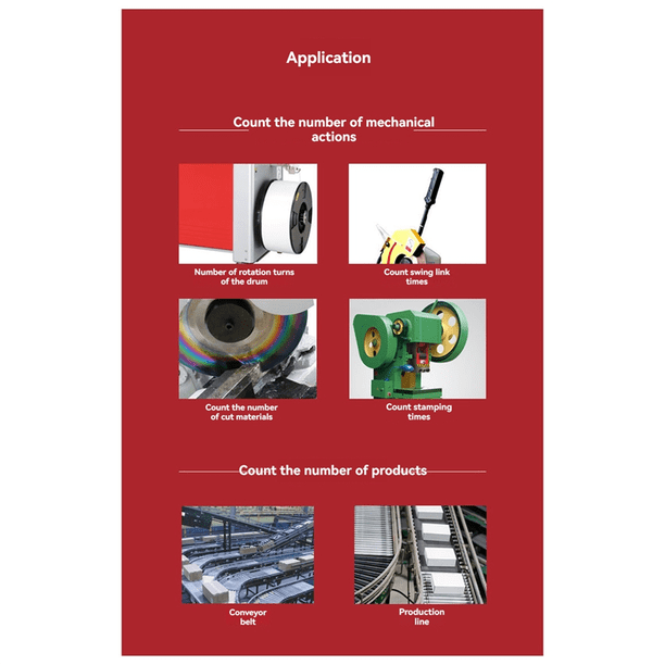 Contador Automático de Inducción con Acumulador de Señal de Pulso -PS61A