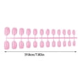 thumbnail image 4 of Uñas postizas Minnieouse 24 piezas acrílicas sólidas Tipo27, 4 of 5