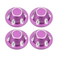 thumbnail image 4 of Wheel Hub Dust , Aluminum Alloy Beautiful Appearance Wheel Hubcaps  For 1/6 RC Car Purple, 4 of 8