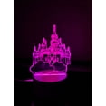 thumbnail image 6 of 3D Castle LED Night Light – Touch & Remote Control Table Lamp for Kids, Home Décor, and Gifts, 6 of 8