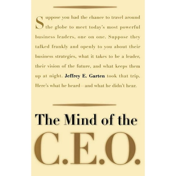 The Mind of the CEO, (Paperback)