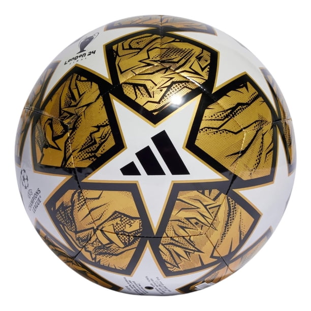 Balon adidas Uefa Champions League London 2024 Futbol #4 White/gold Met./black T4