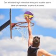 thumbnail image 3 of Durable Rubber Basketball With Easy Grip, Sweatproof Sports Ball For Training, Teenagers, 3 of 8