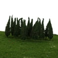 thumbnail image 4 of Juguete Modelo de árbol de Pagoda Pintado HO OO 100 Piezas para Paisaje de de de Carretera, 4 of 9