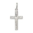 thumbnail image 1 of 925 Sterling Silver Latin Cross Necklace Charm Pendant Religious, 1 of 8