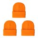 thumbnail image 5 of Gorro de invierno Minnieouse Gorros de lana A prueba de viento Naranja fluorescente, 5 of 6