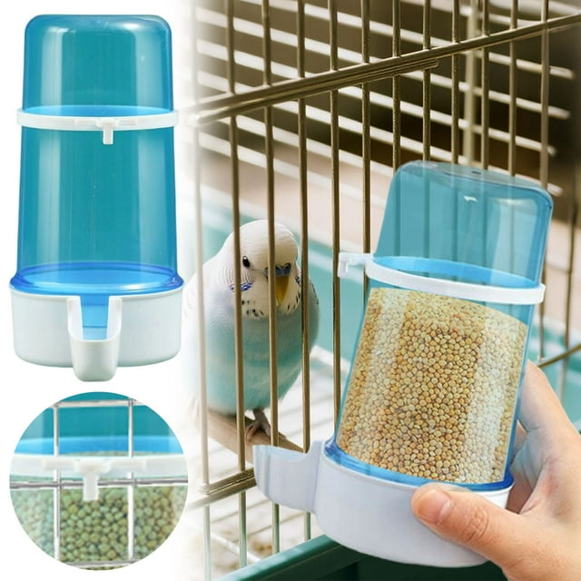 Automatic Bird Water Dispenser and Feeder Large Capacity Drinking for Parrots and Pet Birds