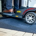 thumbnail image 4 of EZ-ACCESS TRANSITIONS 2.5" Rectangular Angled Welcome Entry Mat, Black, 4 of 6