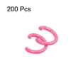 thumbnail image 3 of Unique Bargains Open Jump Rings, 8mm Colorful O-ring Connectors for DIY Crafts Jewelry Making, Pink, 200Pcs, 3 of 5