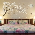 thumbnail image 4 of 2PCS Chinese Flower Tree Bird Cage Wall Stickers 60*90cm Removable DIY Decor, 4 of 8